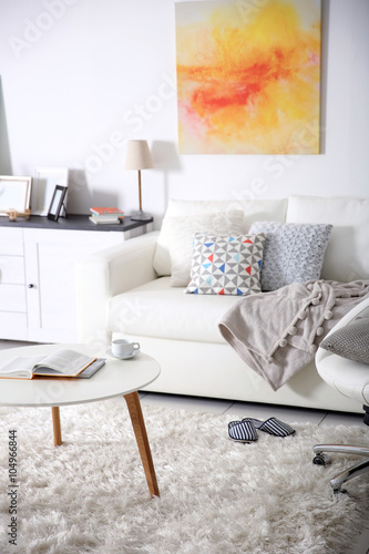 Interior of living room