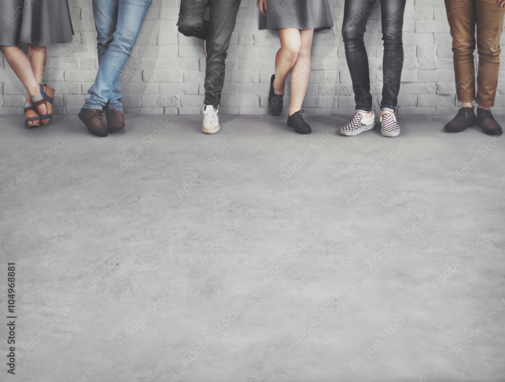 Teens Friends Hipster Fashion Trends Concept Teens Friends Hipster Fashion Trends Concept