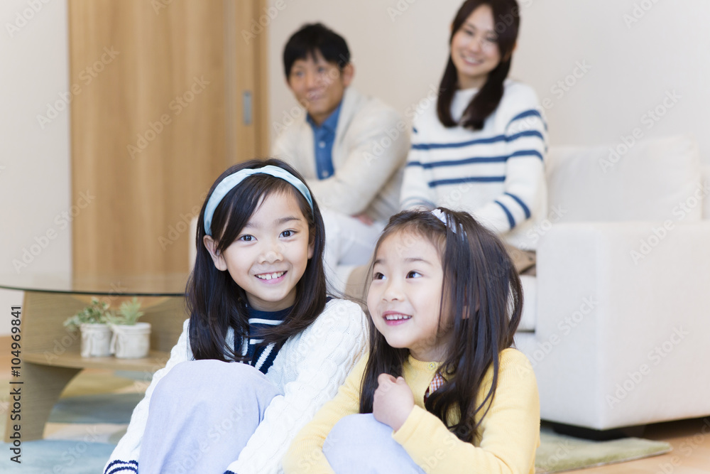 仲良しの姉妹 仲良しの姉妹