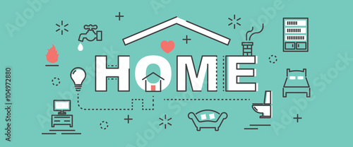 home outline banner