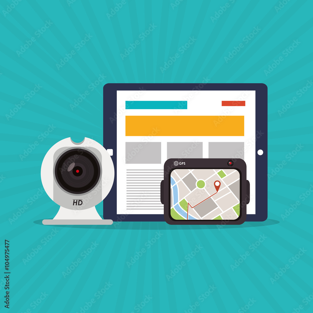 Obraz premium Technology icon design