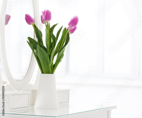 tulip in room