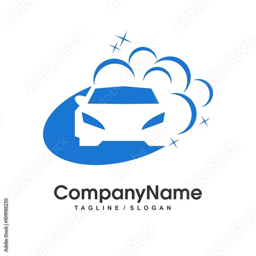 Car Wash logo icon Vector