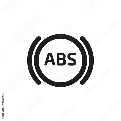 Car system vector icon.