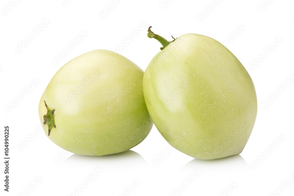 pepino melon on white background pepino melon on white background
