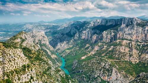 Fotografering Beautiful landscape of the Gorges Du Verdon in France
