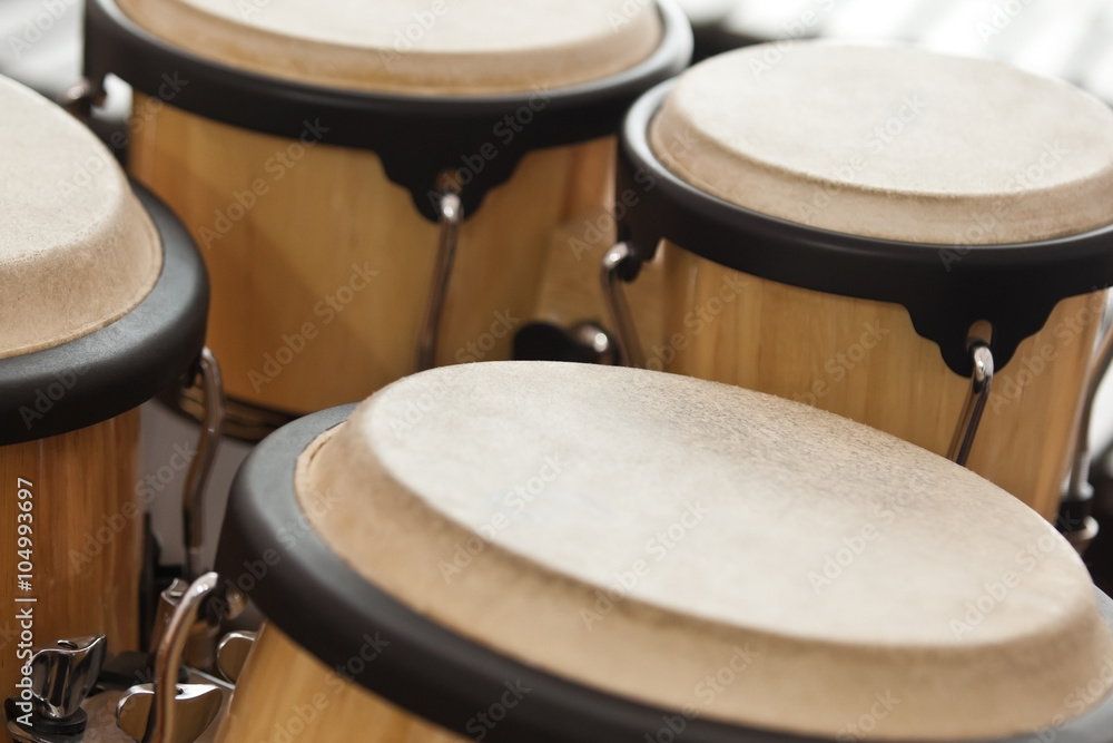 Bongos fragment closeup Bongos fragment closeup