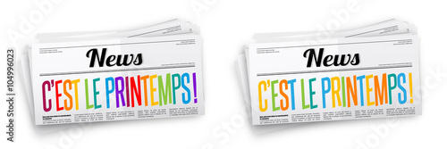 C'est le printemps !