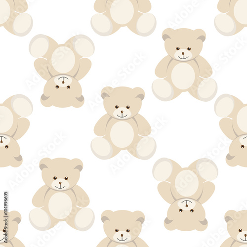 teddy bear seamless