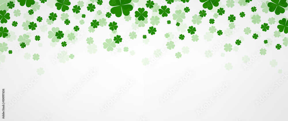 St. Patrick's day banner. St. Patrick's day banner.