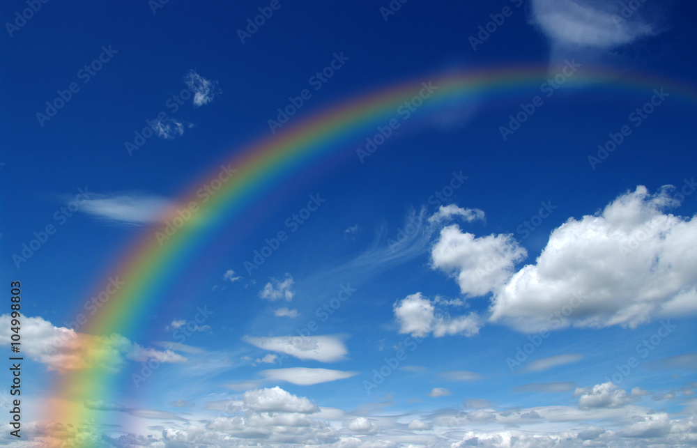 rainbow in the sky