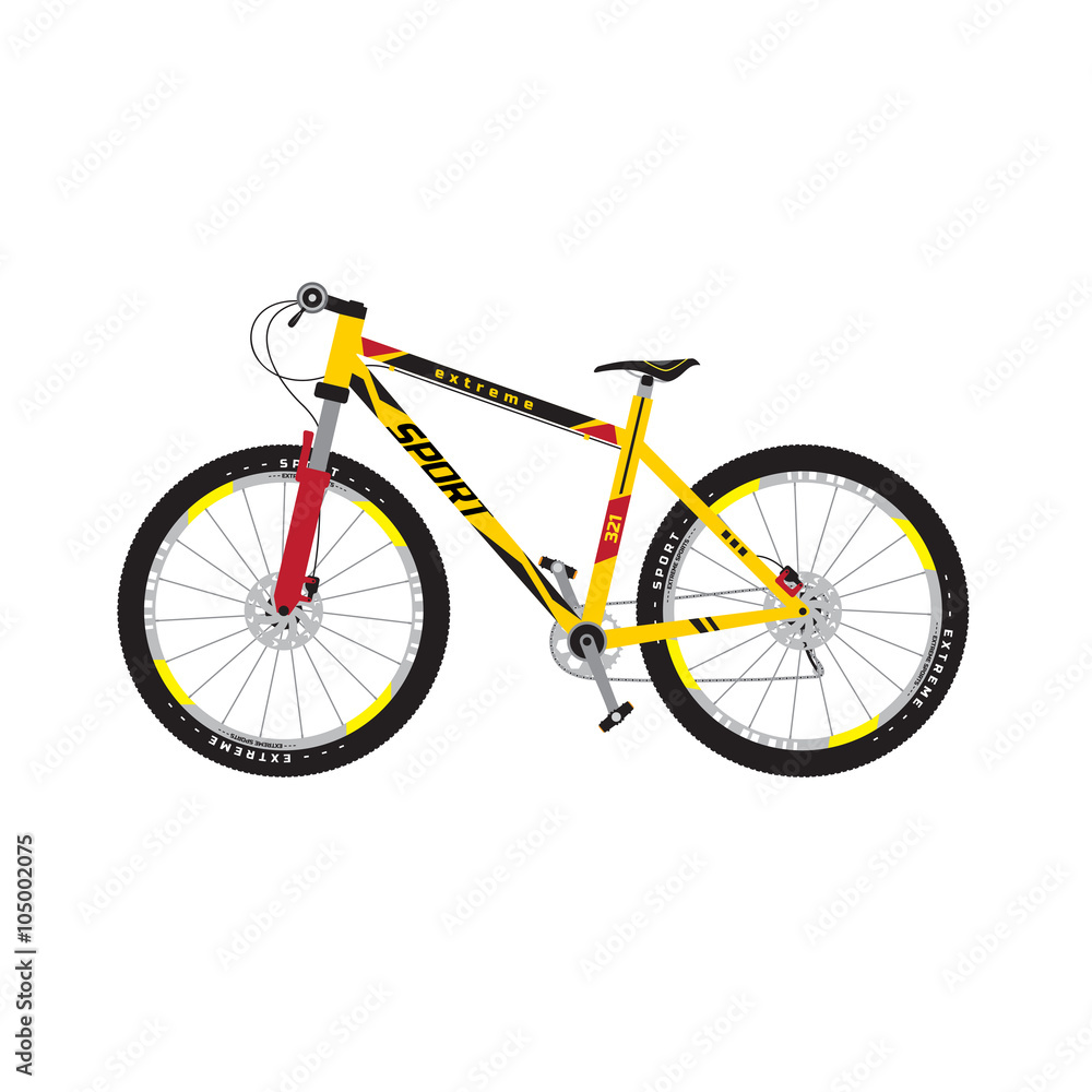 Fototapeta premium Mountain bike