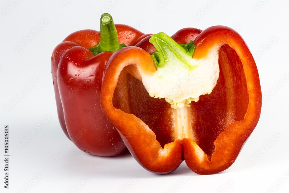 Fresh vegetables Red Peppers Fresh vegetables Red Peppers