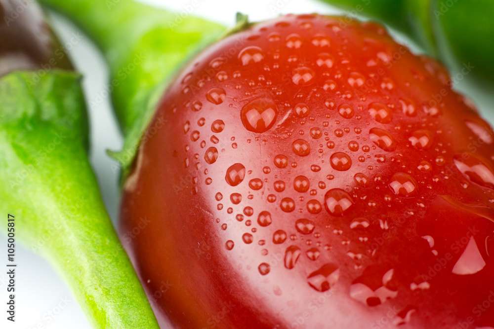 Fresh vegetables Red Peppers Fresh vegetables Red Peppers