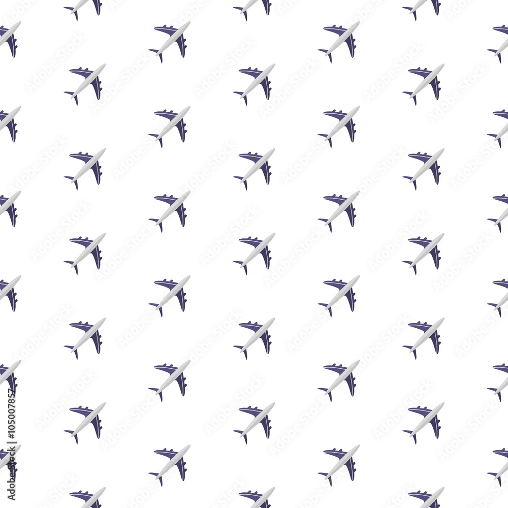 Planes. Pattern. Seamless.
