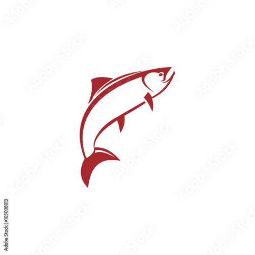 salmon fish logo