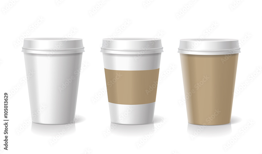 Vector Takeaway coffee cup illustration Vector Takeaway coffee cup illustration