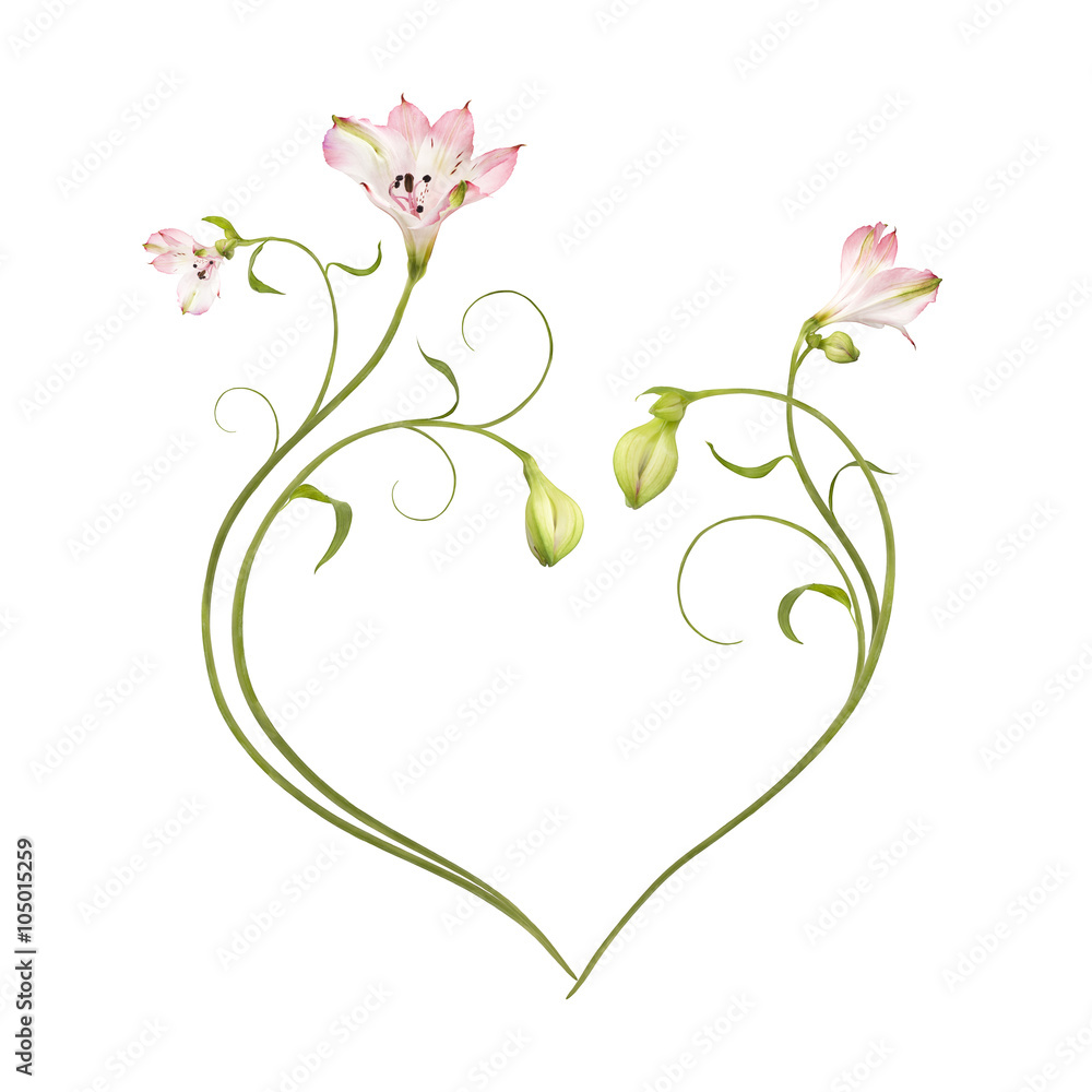 Floral Spring Heart Floral Spring Heart