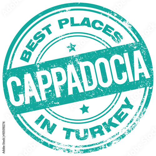 cappadocia turkey stamp