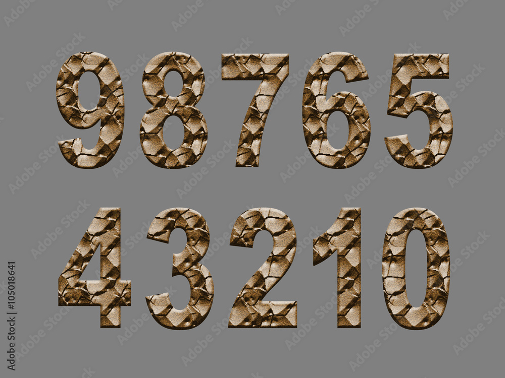 Wood Numbers Wood Numbers
