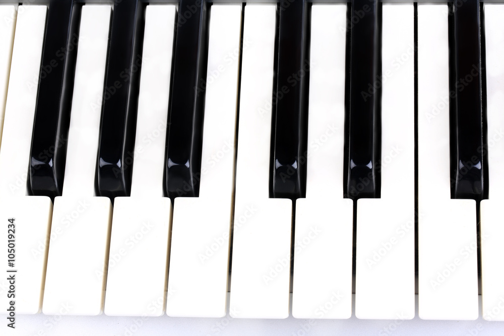 Fototapeta premium piano keyboard musical background