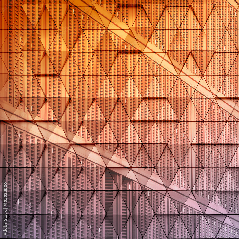 Obraz premium Abstract architectural pattern