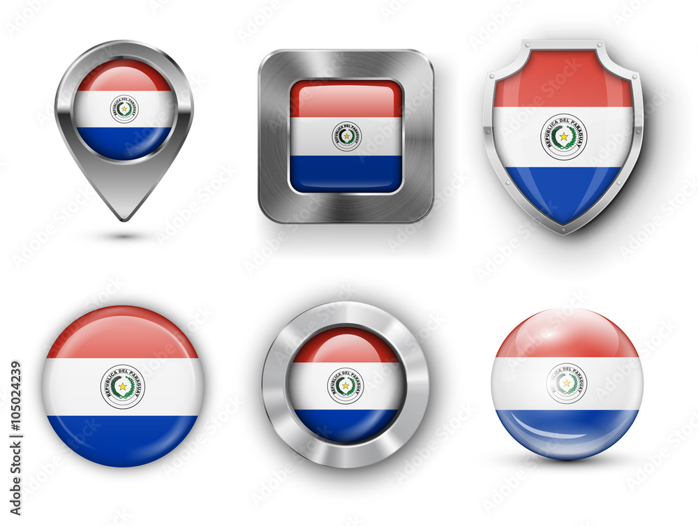 Fototapeta premium Country Flag Bages
