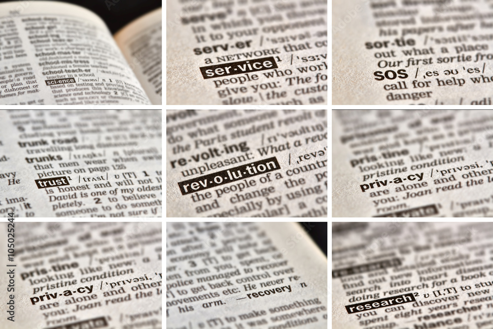 Obraz premium Health Medicine Words Set (3 of 9)