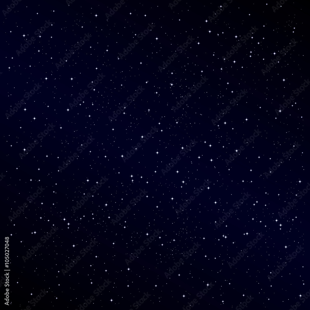 Fototapeta premium Starry night background
