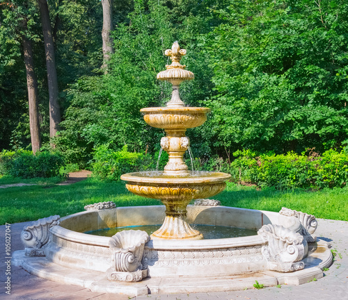 Beautiful ancient fountain