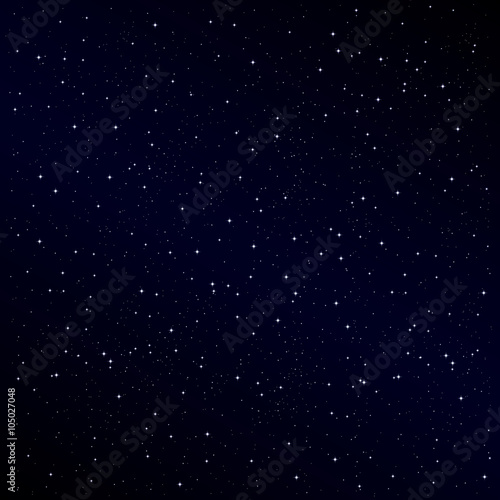 Starry night background