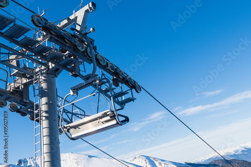 chair lift for skiing