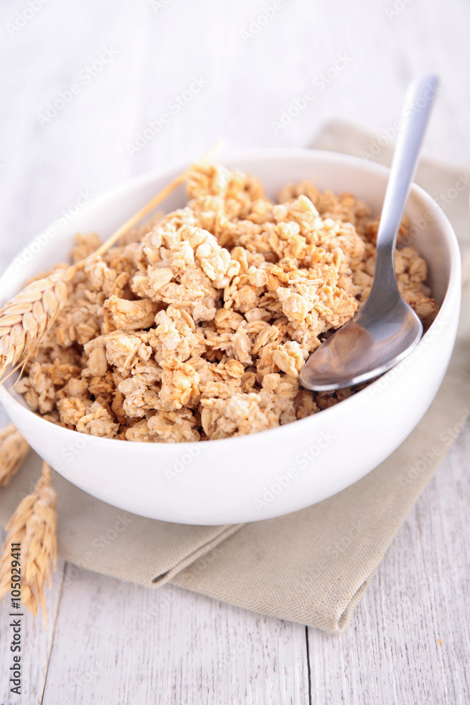 bowl with cereals bowl with cereals
