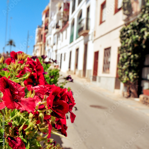 mediterranean village full of sunlight © nito