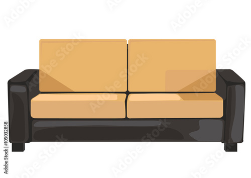 sofa in vector format 