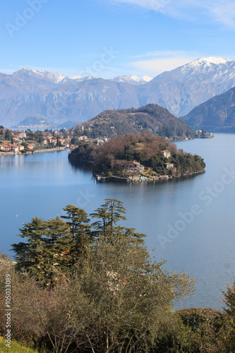 Isola Comacina da Sala Comacina - lago di Como © Roberto Zocchi