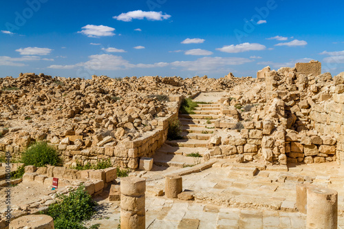 Ruins of the ancient Nabataean Town Shivta
