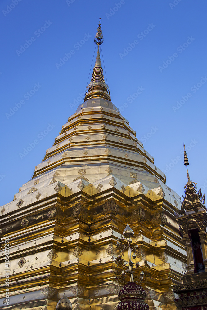 Fototapeta premium Wat Phra That Doi Suthep temple in Chiang Mai