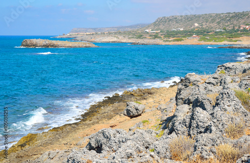 The shores of the Aegean Sea. © konstan