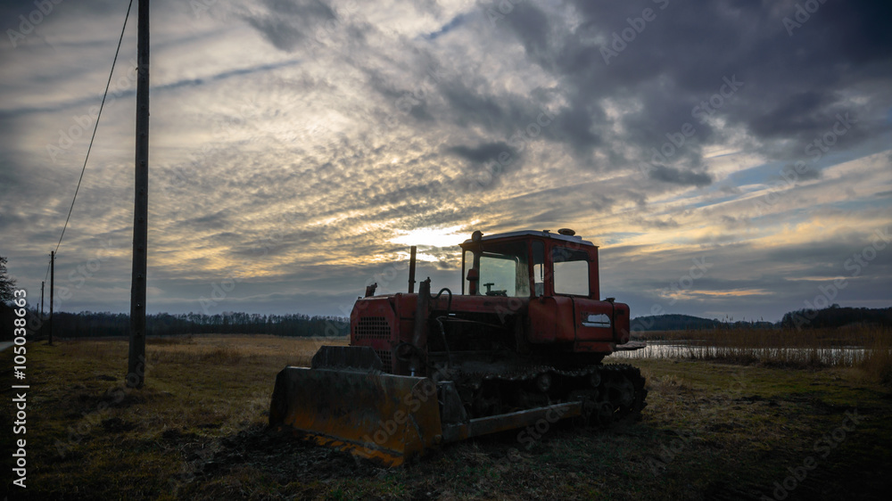 Fototapeta premium digger