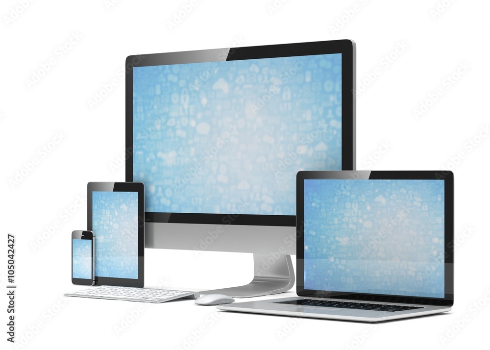 Ultimate web design, laptop, smartphone, tablet, computer, display Ultimate web design, laptop, smartphone, tablet, computer, display