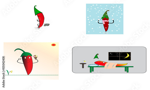 chili cartoon