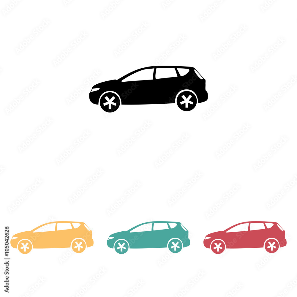 Obraz premium car icon