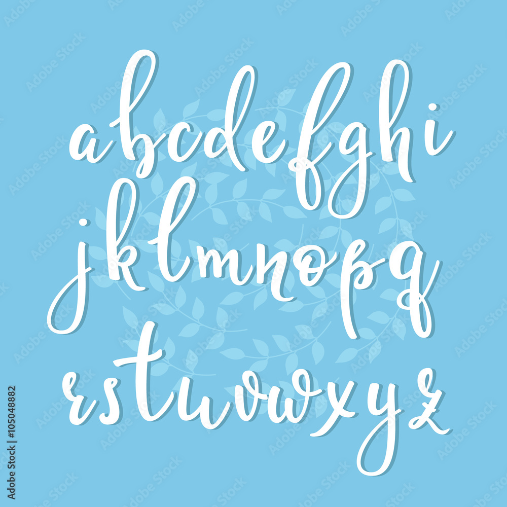 Handwritten brush style calligraphy cursive font Handwritten brush style calligraphy cursive font