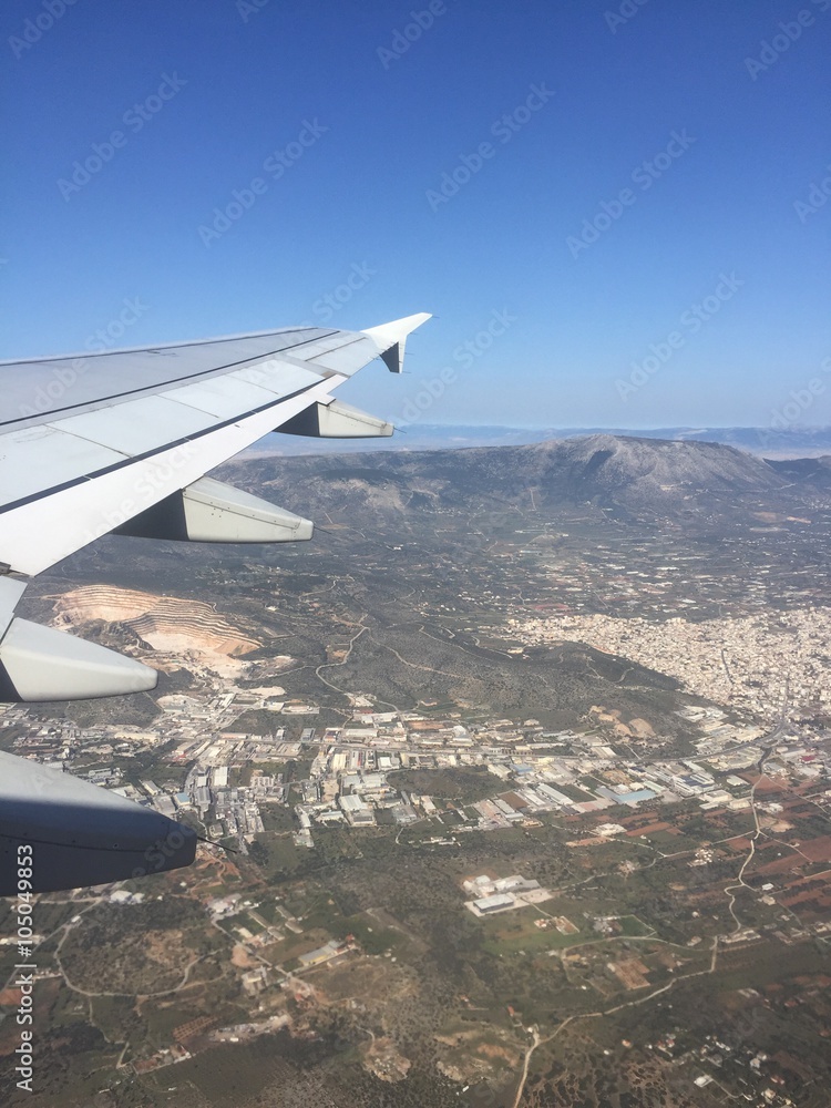 Au dessus d'Athènes