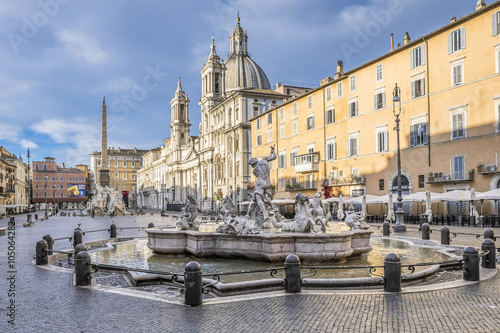Piazza Navona in the Morning