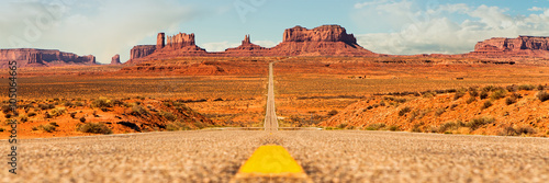 Foto Open Road in Southwest United States