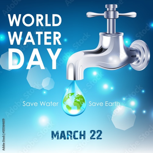 Background of World Water Day 