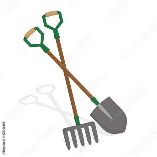 Gardening icon design 