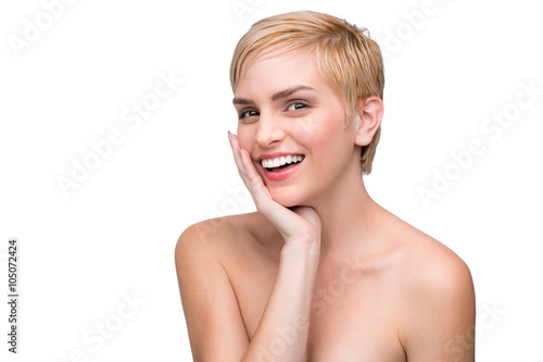 Cute Nude Smile Naked Woman